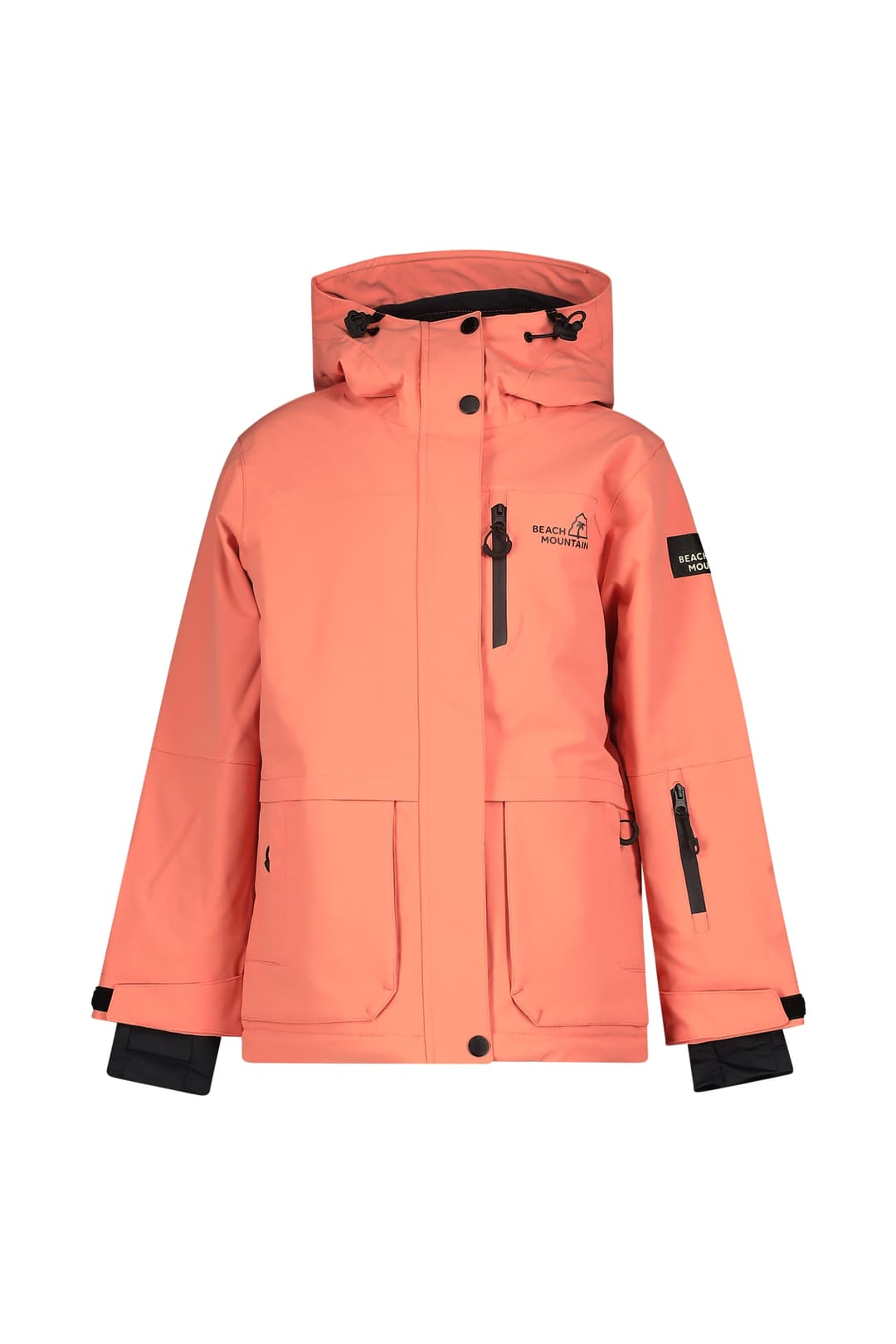 BEACH MOUNTAIN Mädchen Snowboardjacke Coral, , Größe: 152