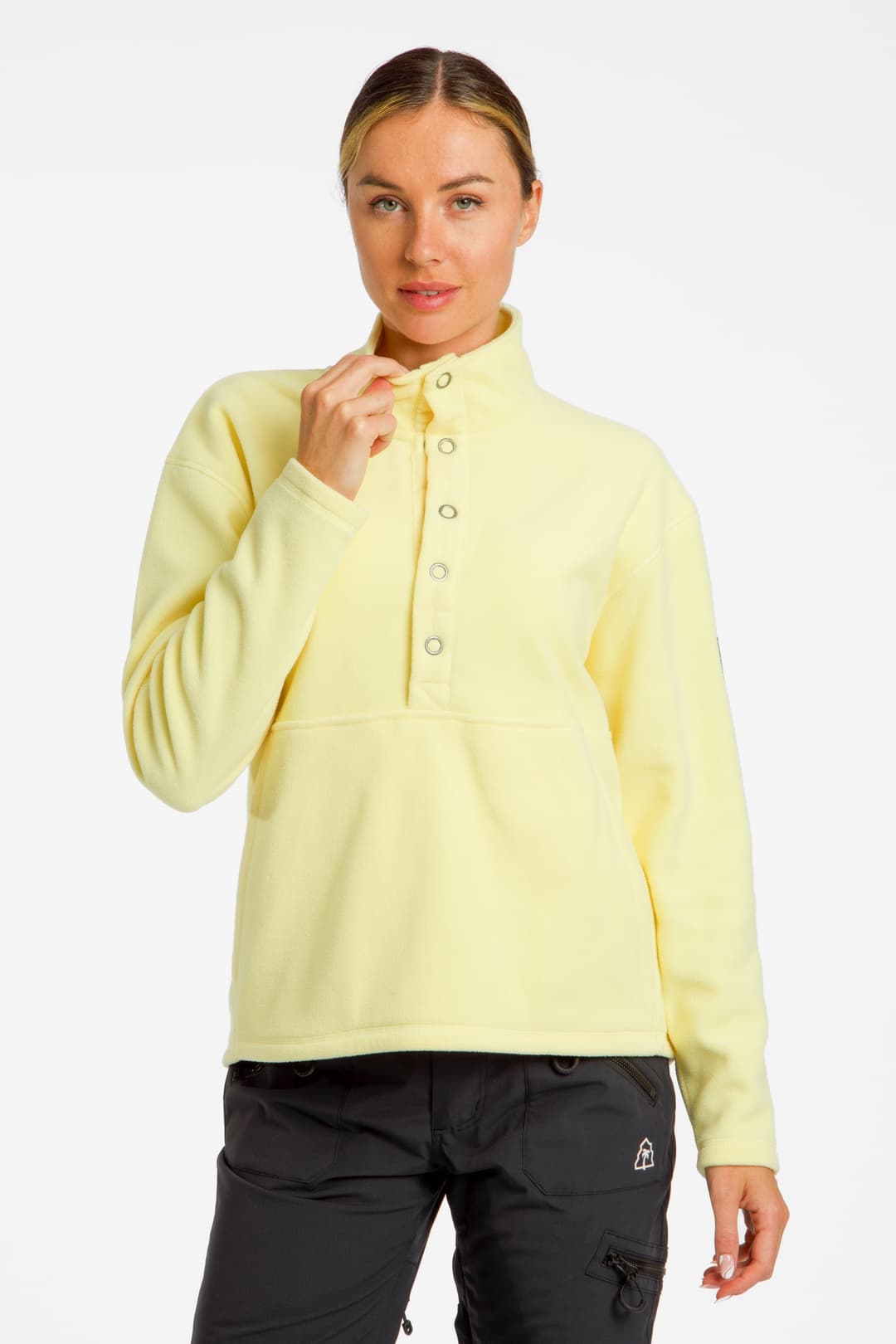 BEACH MOUNTAIN Damen Midlayer Gelb, Damen, Größe: 42