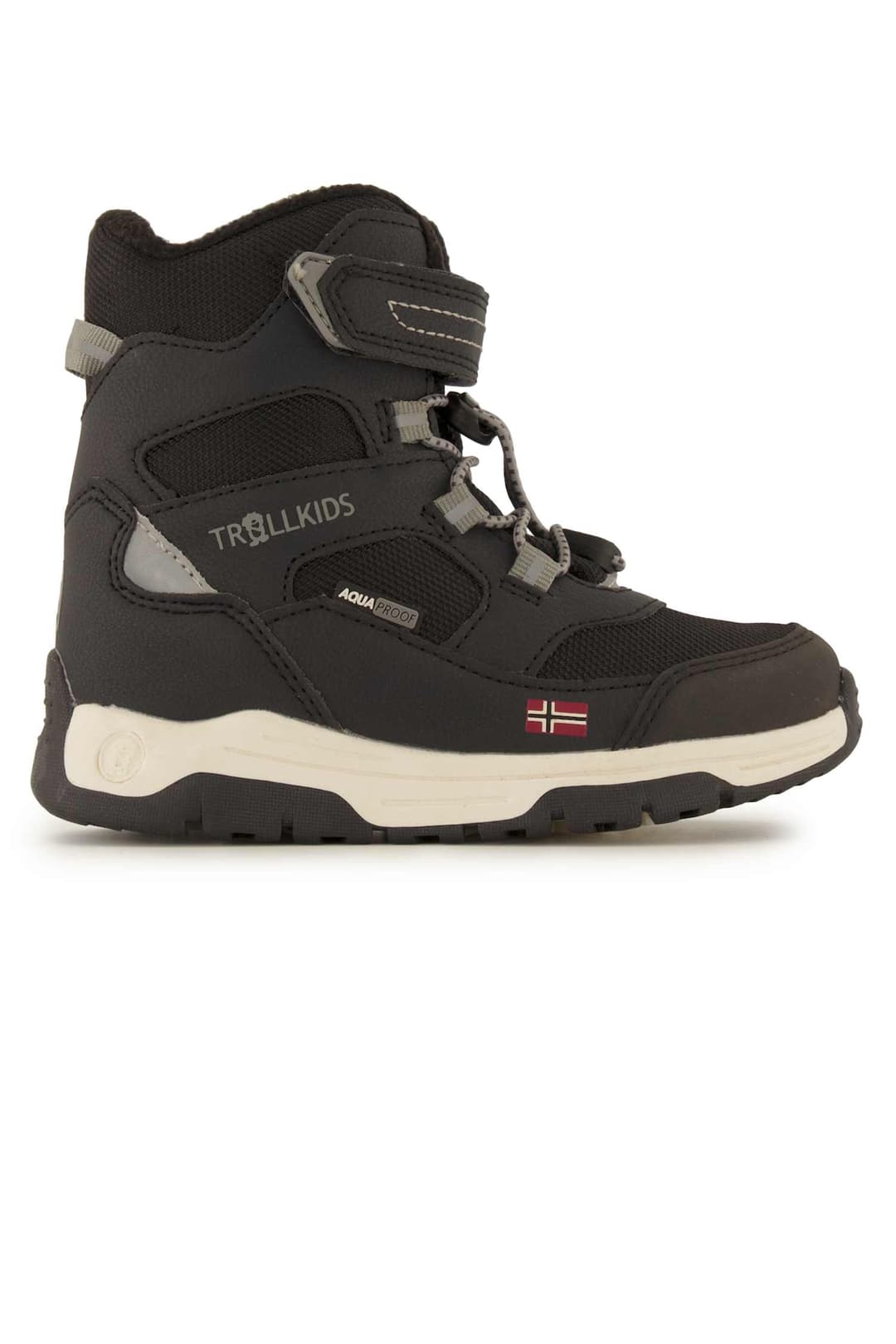 Trollkids Lofoten Pro Kinder Winterboot Schwarz, , Größe: 34