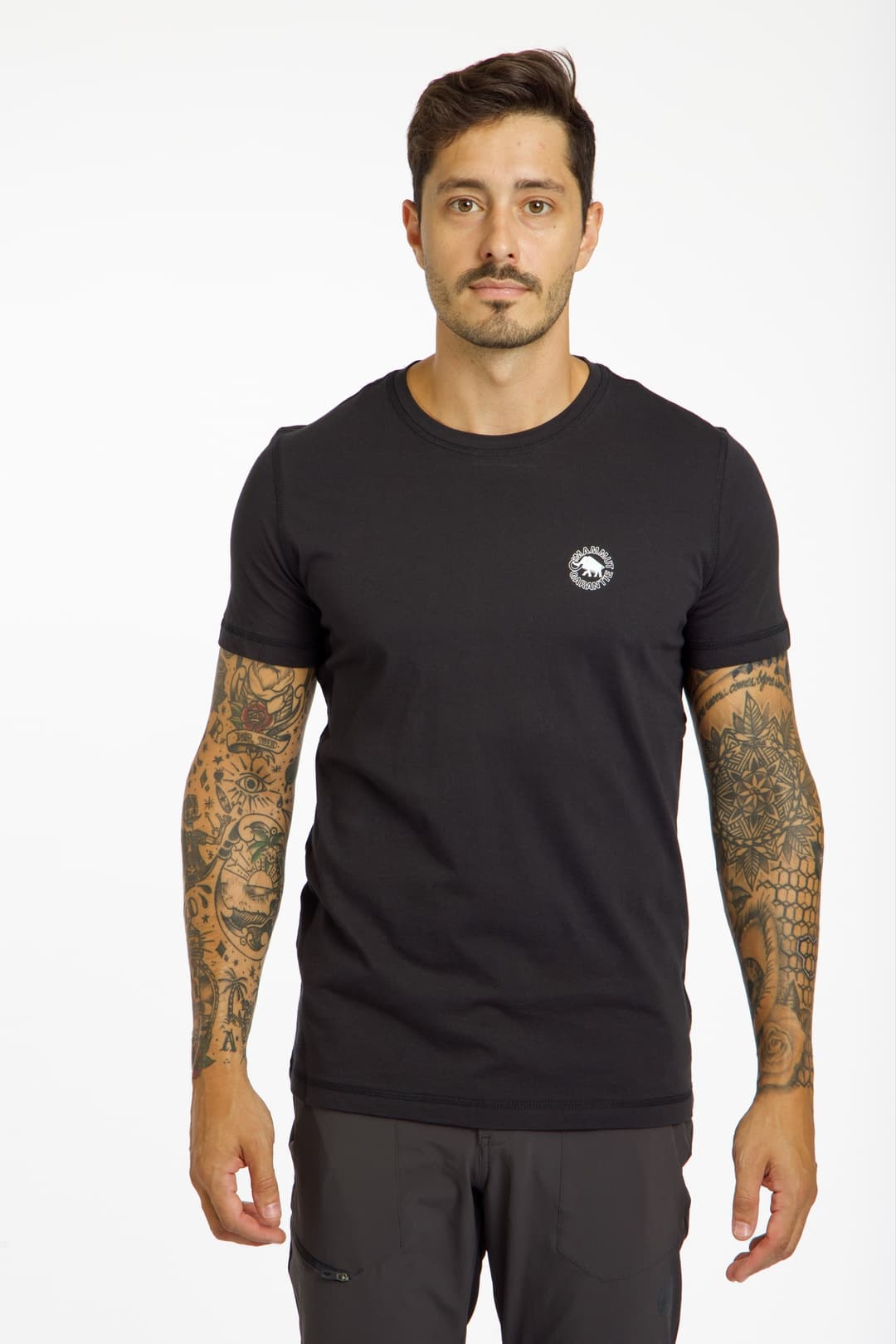 MAMMUT Core Garantie Herren T-Shirt Schwarz, Herren, Größe: L