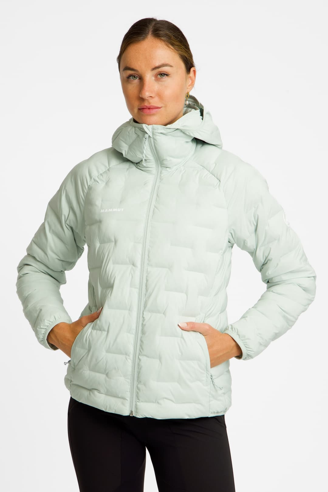 MAMMUT Sender Hooded Damen Outdoorjacke Grau, Damen, Größe: S