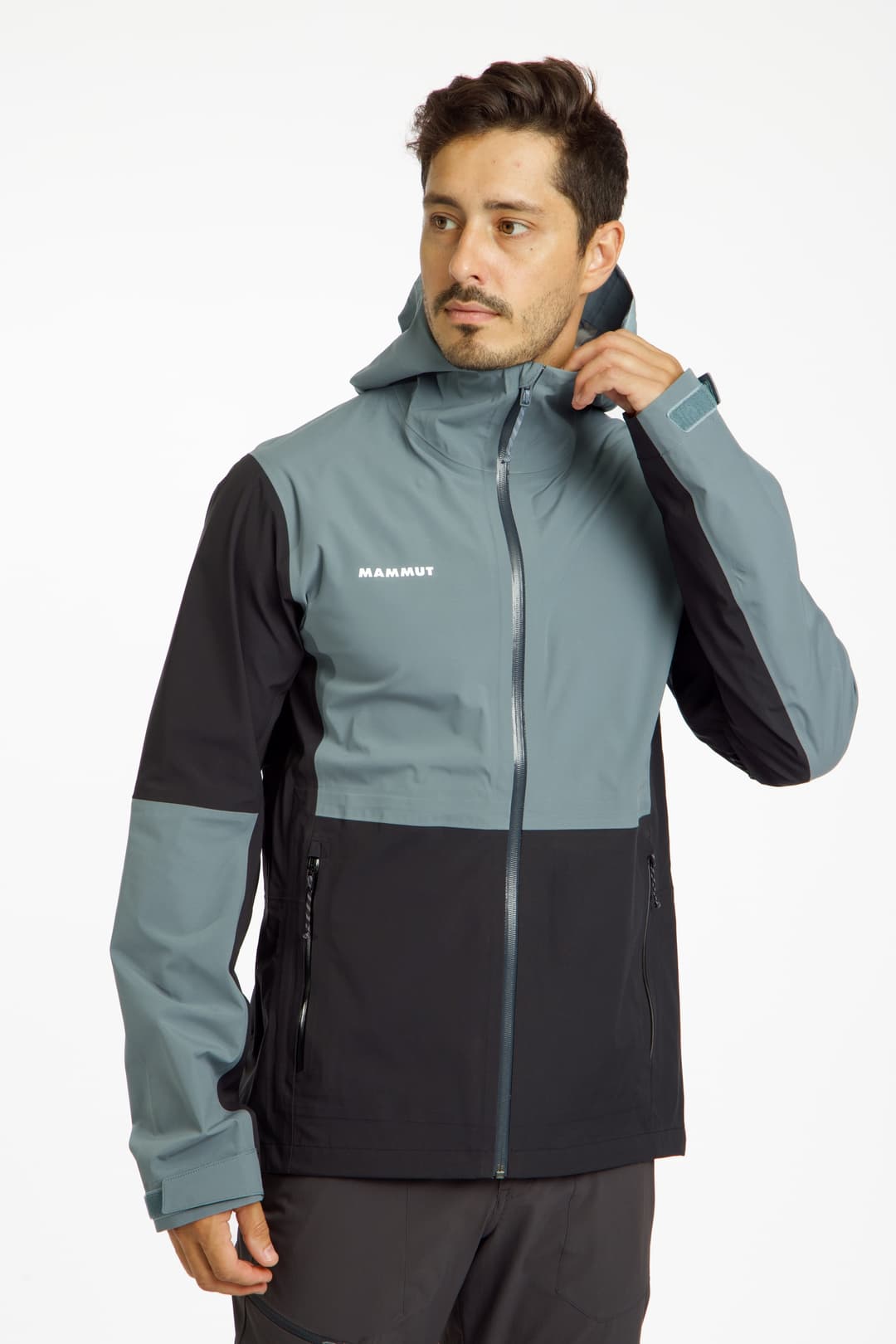 MAMMUT Lucendro Guide Hooded Herren Outdoorjacke Schwarz, Herren, Größe: XL