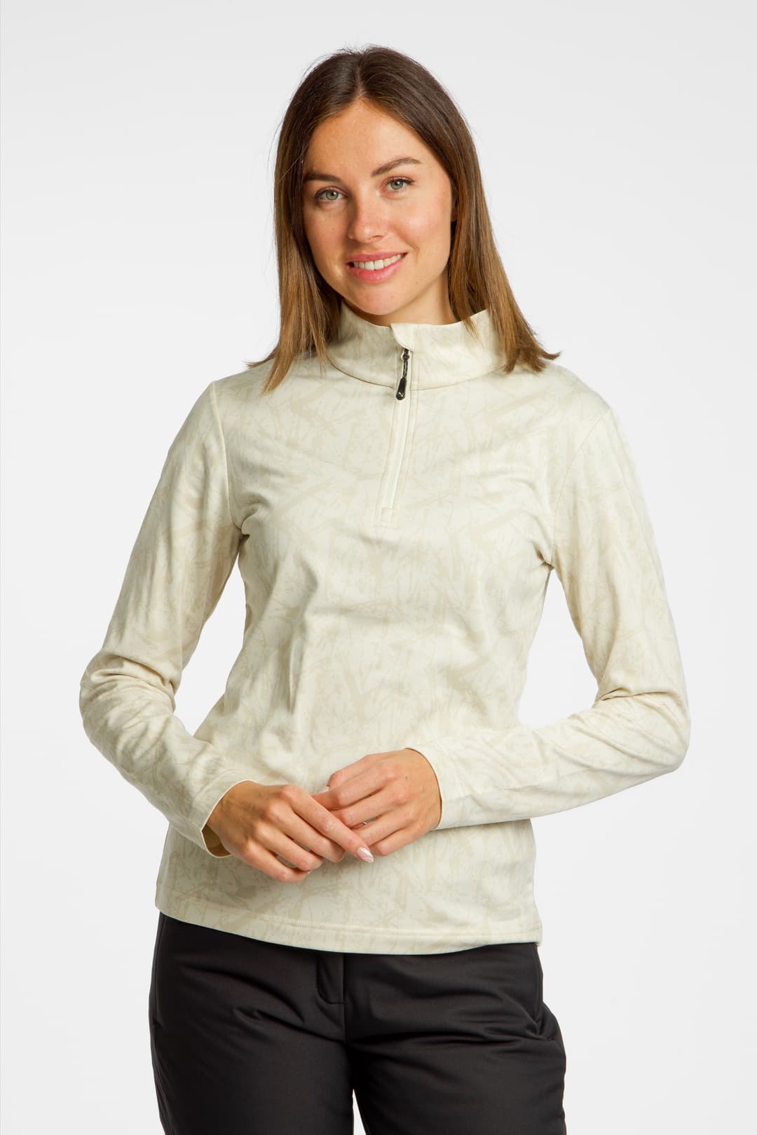 46 NORD Damen Midlayer Beige, Damen, Größe: 46