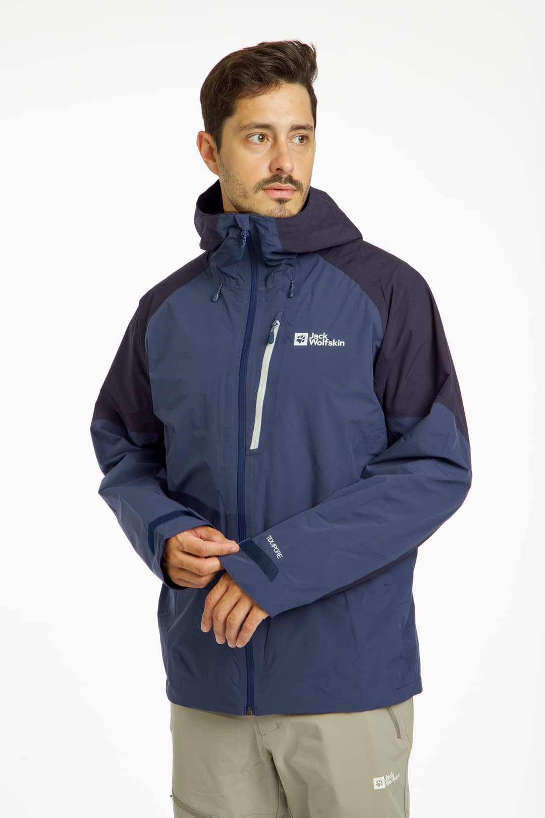 Jack Wolfskin Eagle Peak 2L Herren Outdoorjacke Blau, Herren, Größe: XL