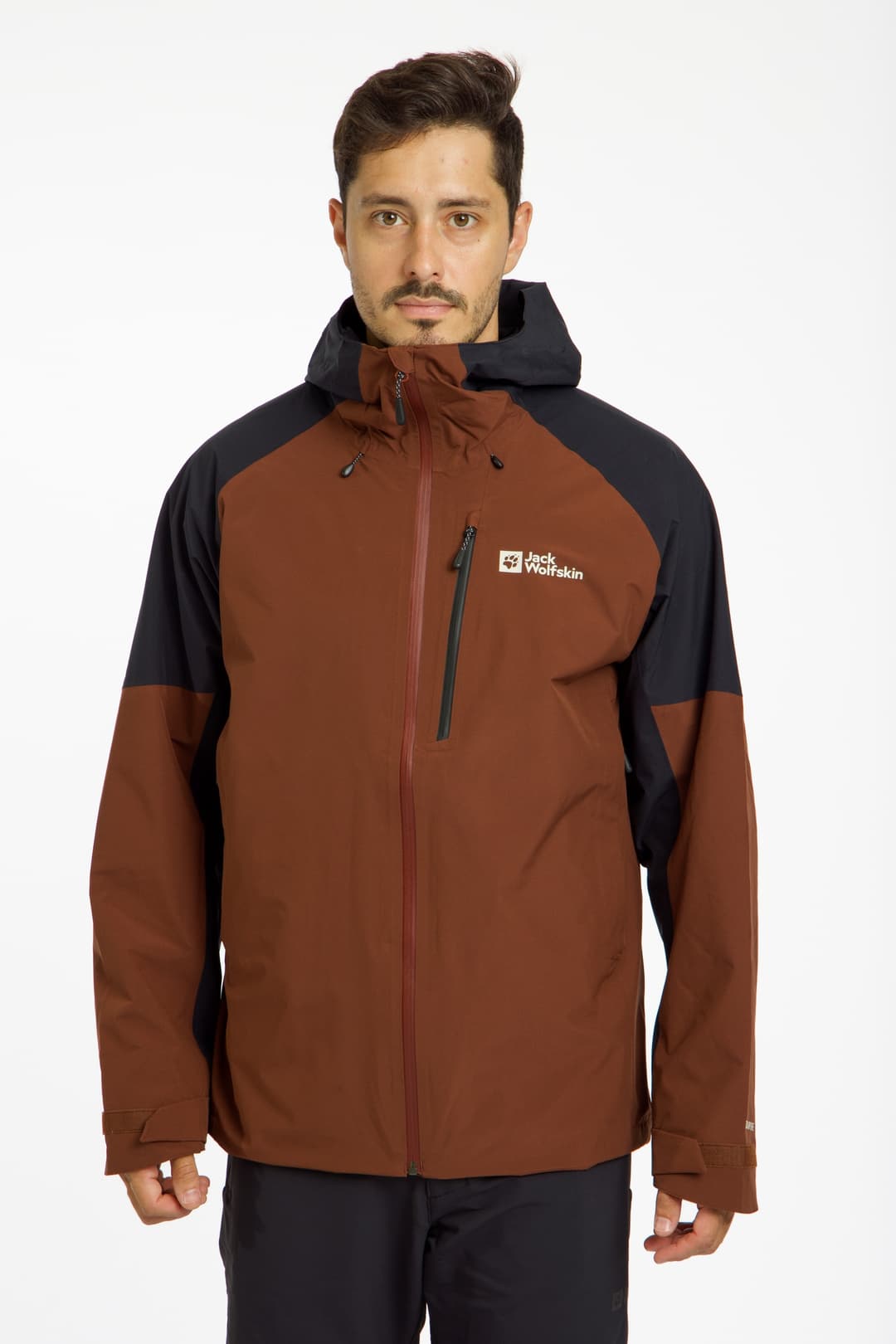 Jack Wolfskin Eagle Peak 2L Herren Outdoorjacke Braun, Herren, Größe: S