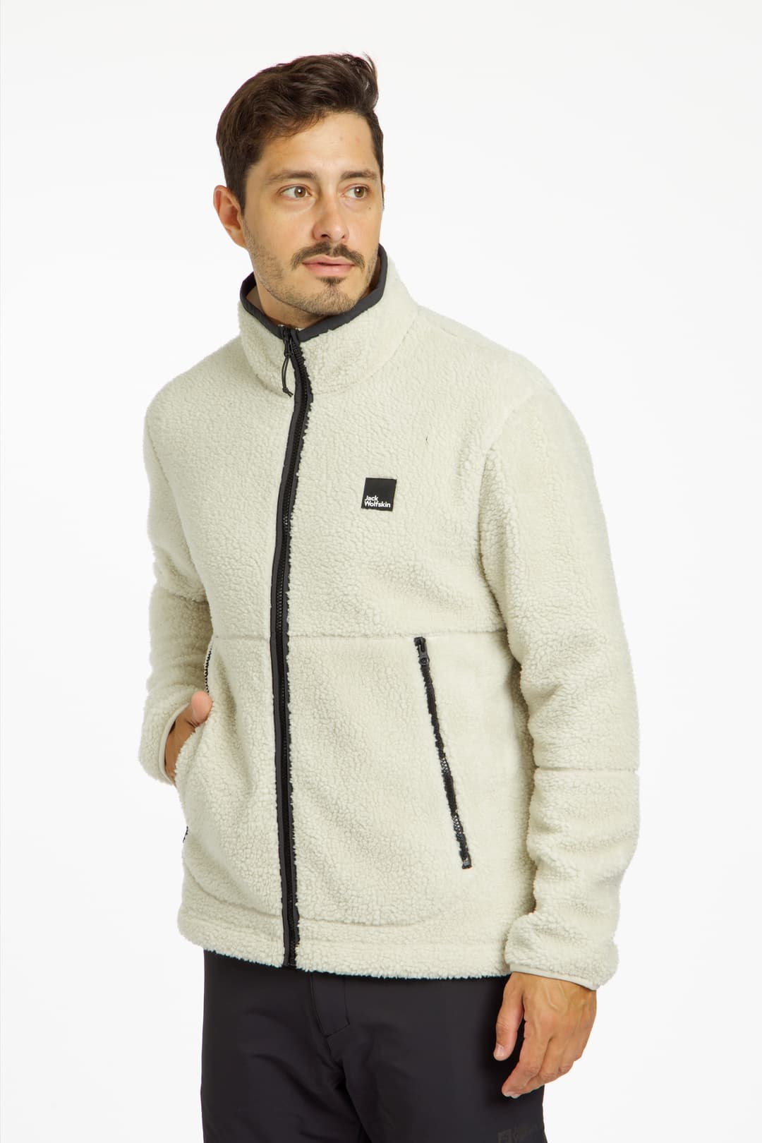 Jack Wolfskin Stone Lite Herren Midlayer Beige, Herren, Größe: XL