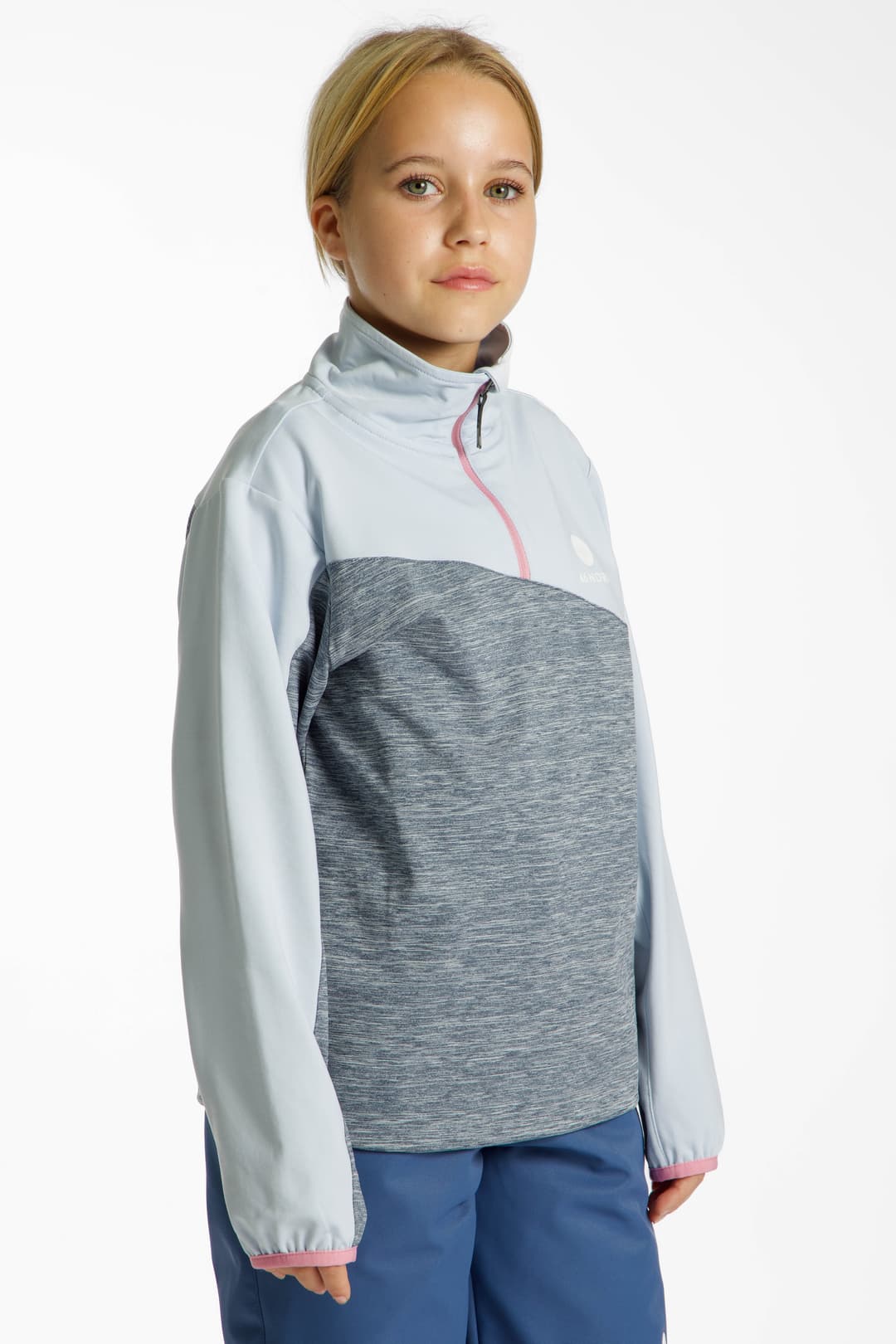 46 NORD Kinder Midlayer Blau, , Größe: 116
