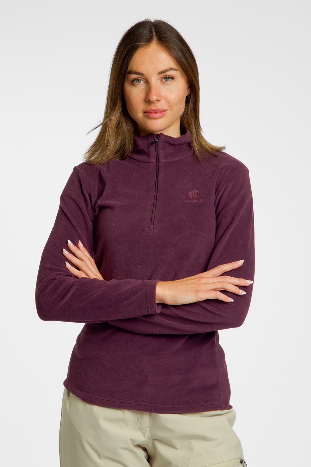 46 NORD Damen Midlayer Rot, Damen, Größe: 42
