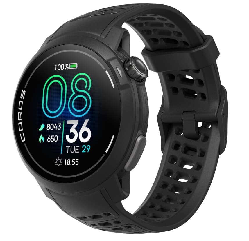 Coros Pace Pro Sportuhr Schwarz, Herren, Größe: 0