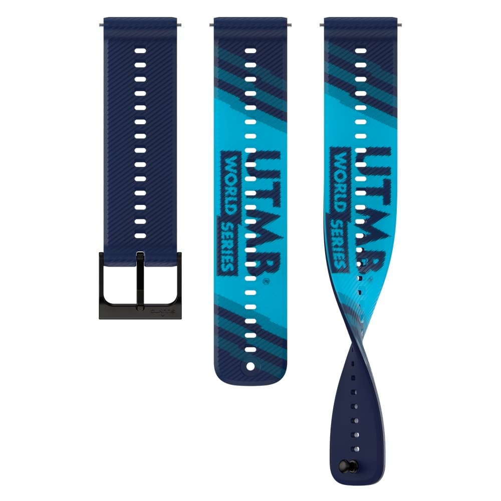 Suunto 22 mm Athletic 6 Uhrenarmband Blau, Herren, Größe: 0