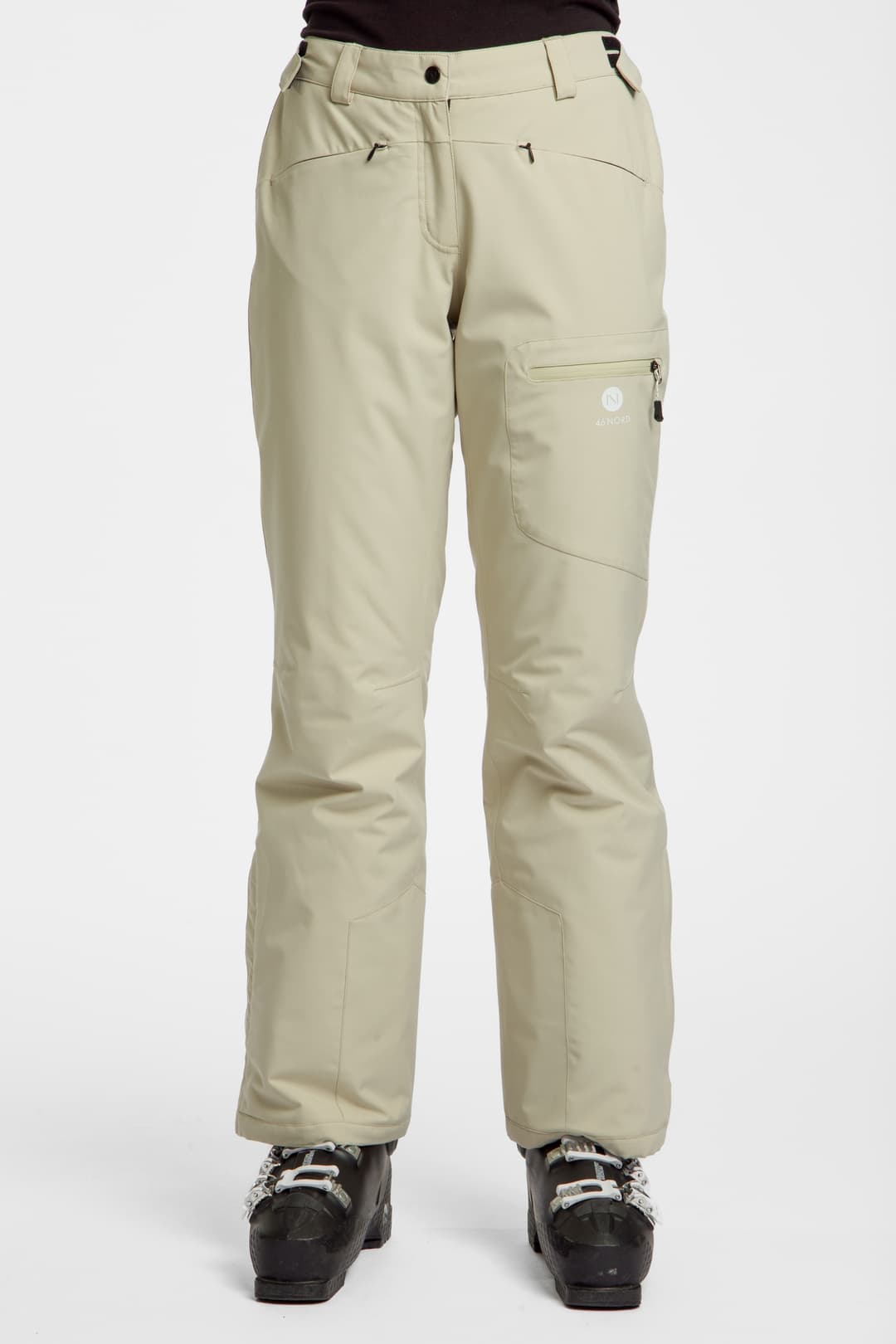 46 NORD Damen Skihose Beige, Damen, Größe: 44