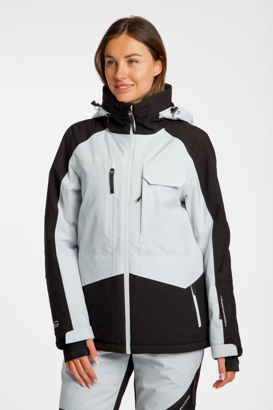 46 NORD Damen Skijacke Blau, Damen, Größe: 40