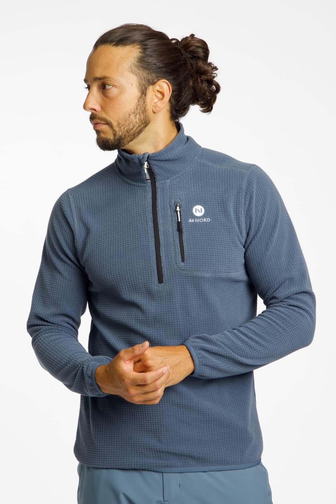 46 NORD Herren Midlayer Blau, Herren, Größe: XS