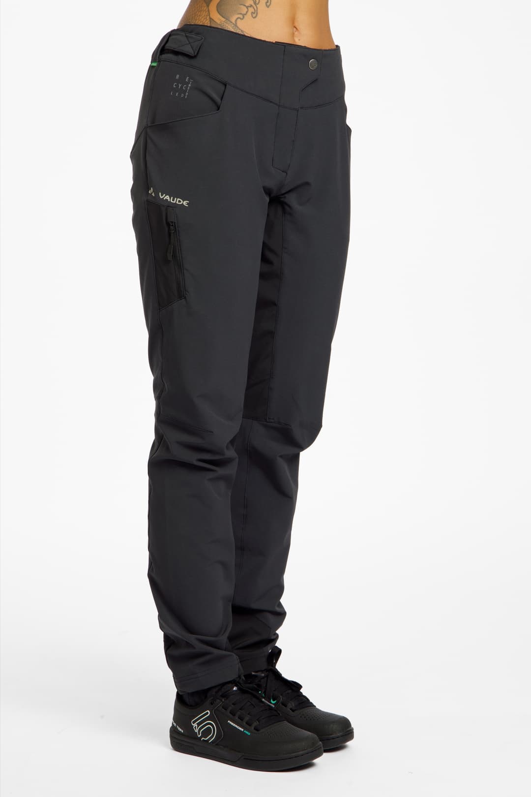 VAUDE Qimsa Light Softshell Damen Bikehose Schwarz, Damen, Größe: 36