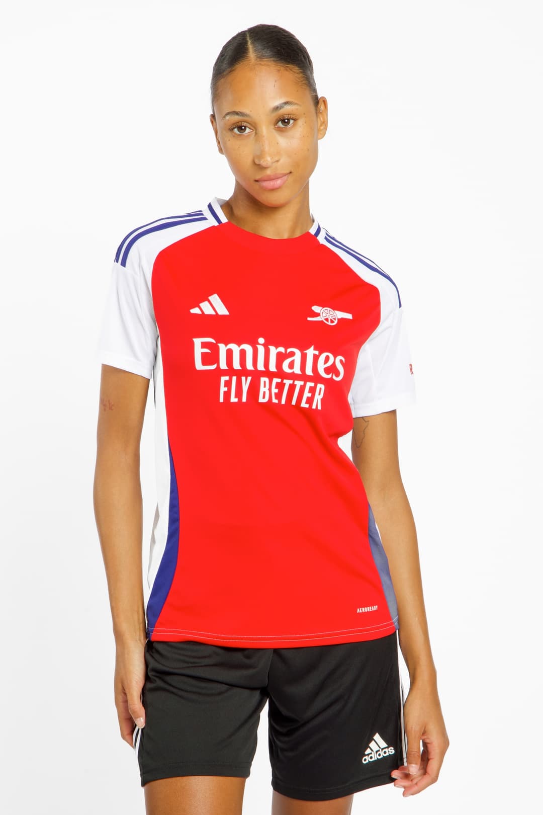 adidas FC Arsenal Home Replica Damen Fussballtrikot 24/25 Rot, Damen, Größe: S