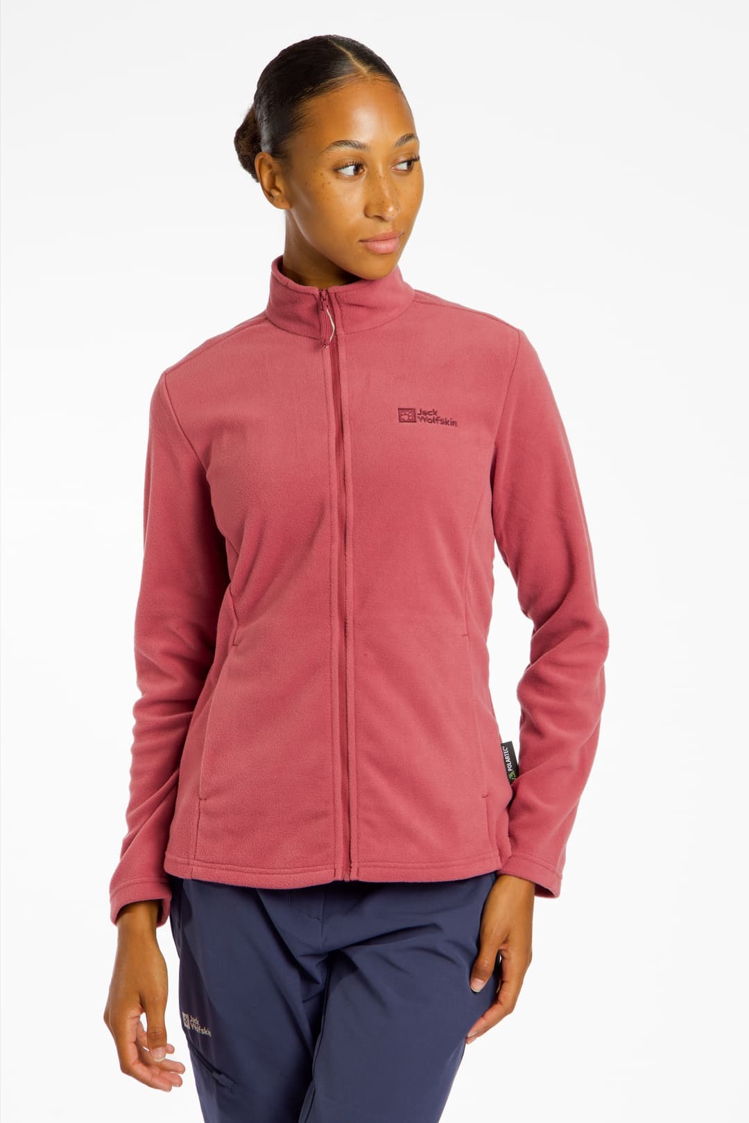 Jack Wolfskin Taunus Damen Midlayer Pink, Damen, Größe: L