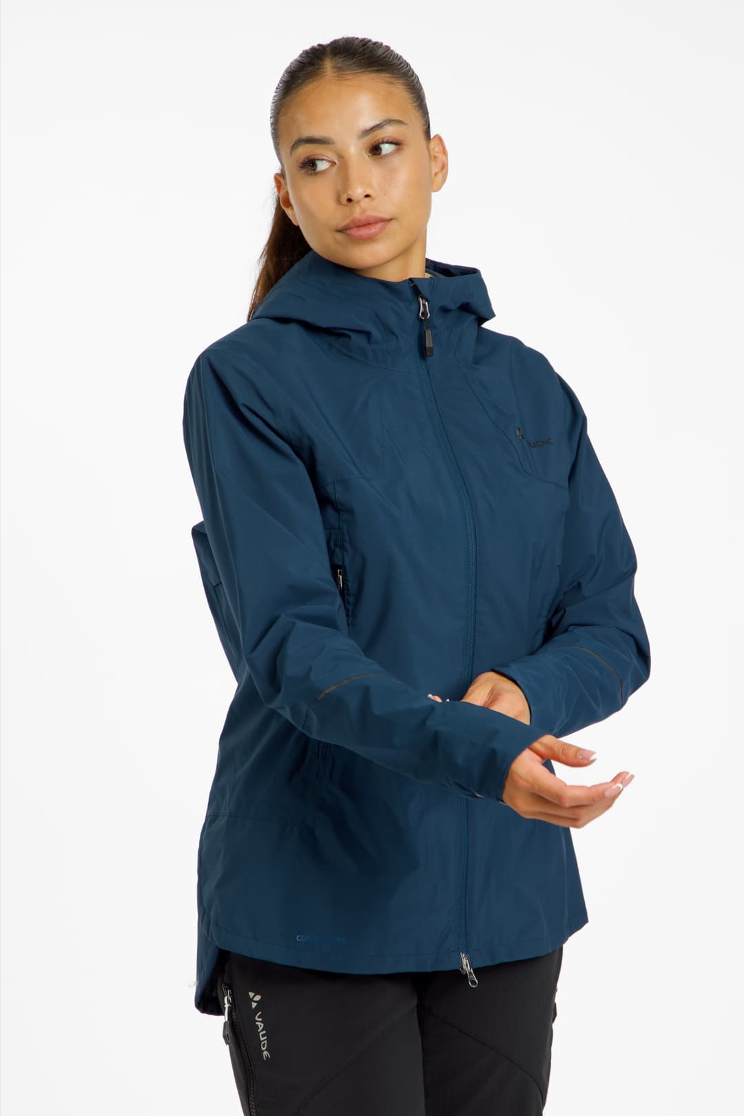 VAUDE Yaras 3in1 Damen Bikejacke Türkis, Damen, Größe: 40