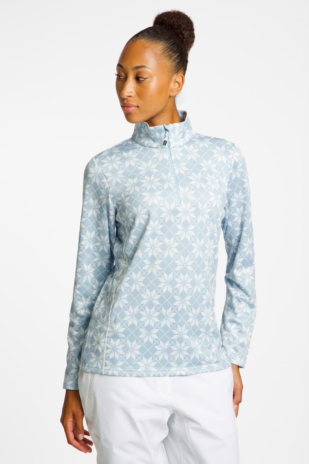 ALBRIGHT St. Anton Damen Midlayer Blau, Damen, Größe: 34