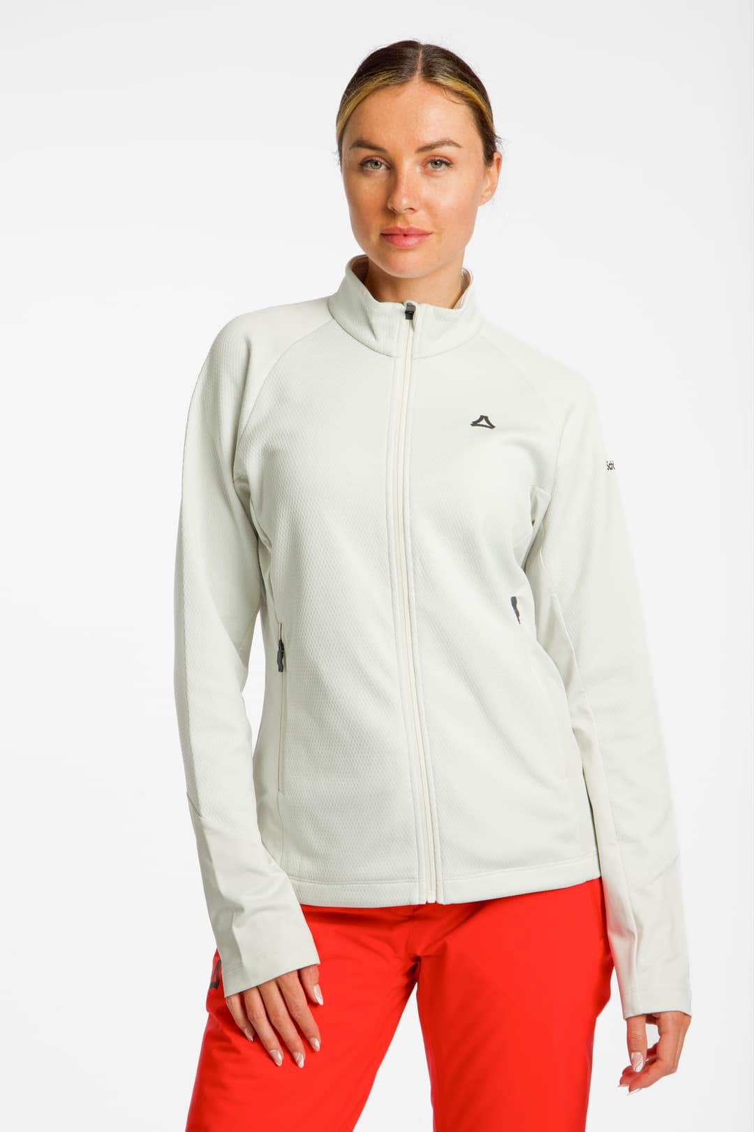 Schöffel Wakeland Damen Midlayer Weiss, Damen, Größe: 38