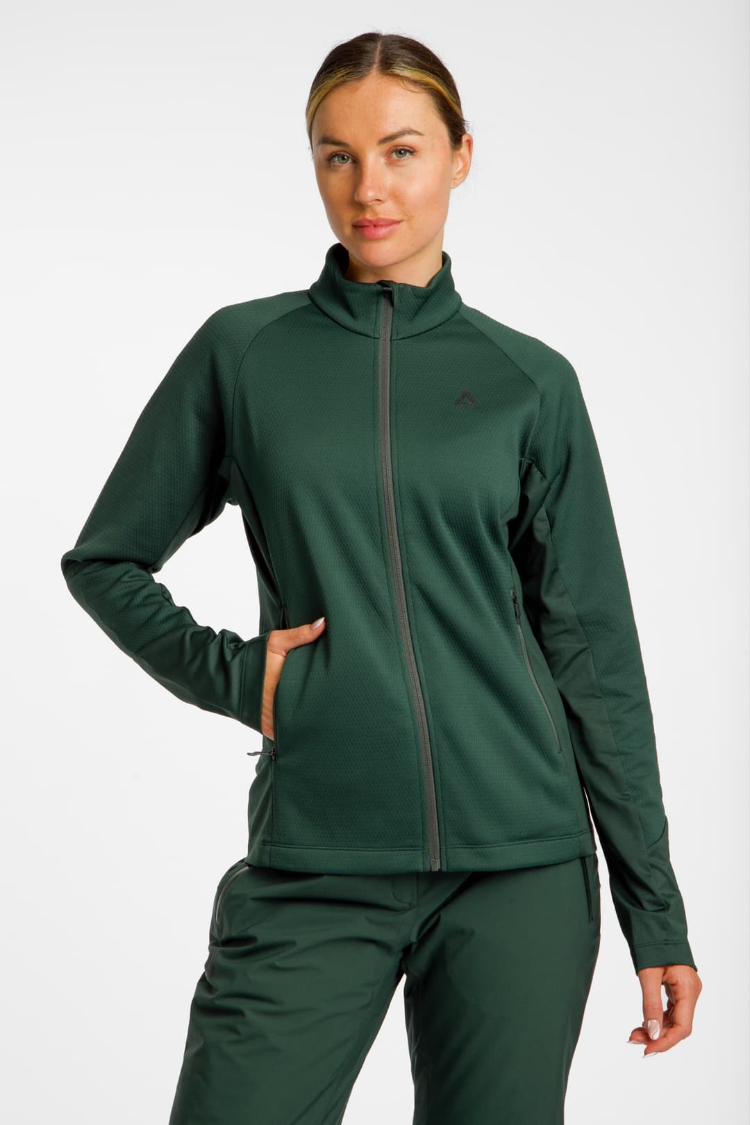 Schöffel Wakeland Damen Midlayer Grün, Damen, Größe: 34