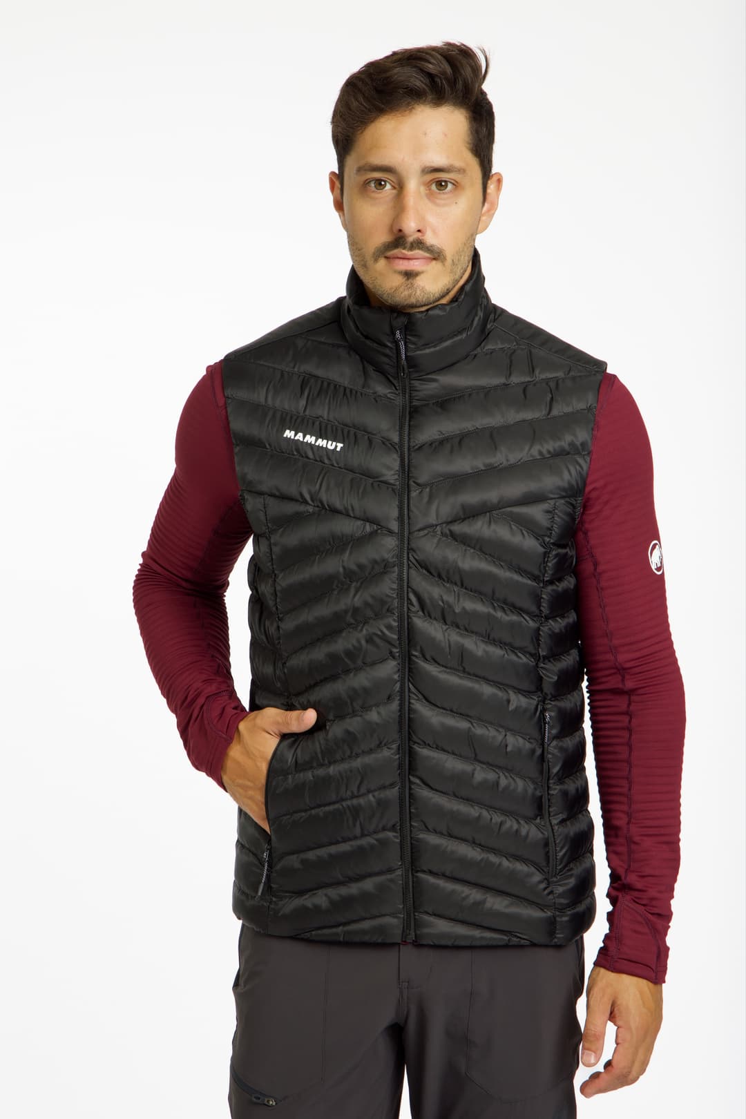 MAMMUT Albula Herren Gilet Schwarz, Herren, Größe: L