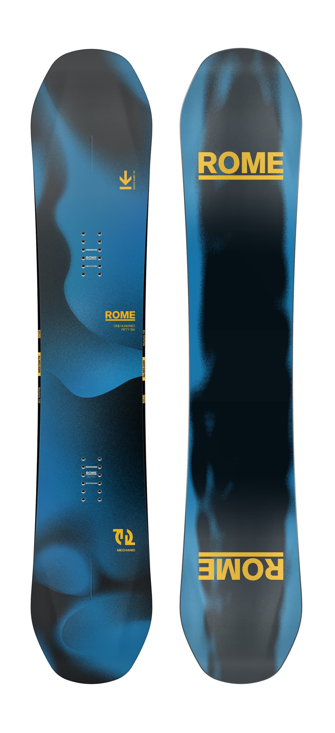 Rome Mechanic Snowboard 25/26 Blau, Herren, Größe: 157W