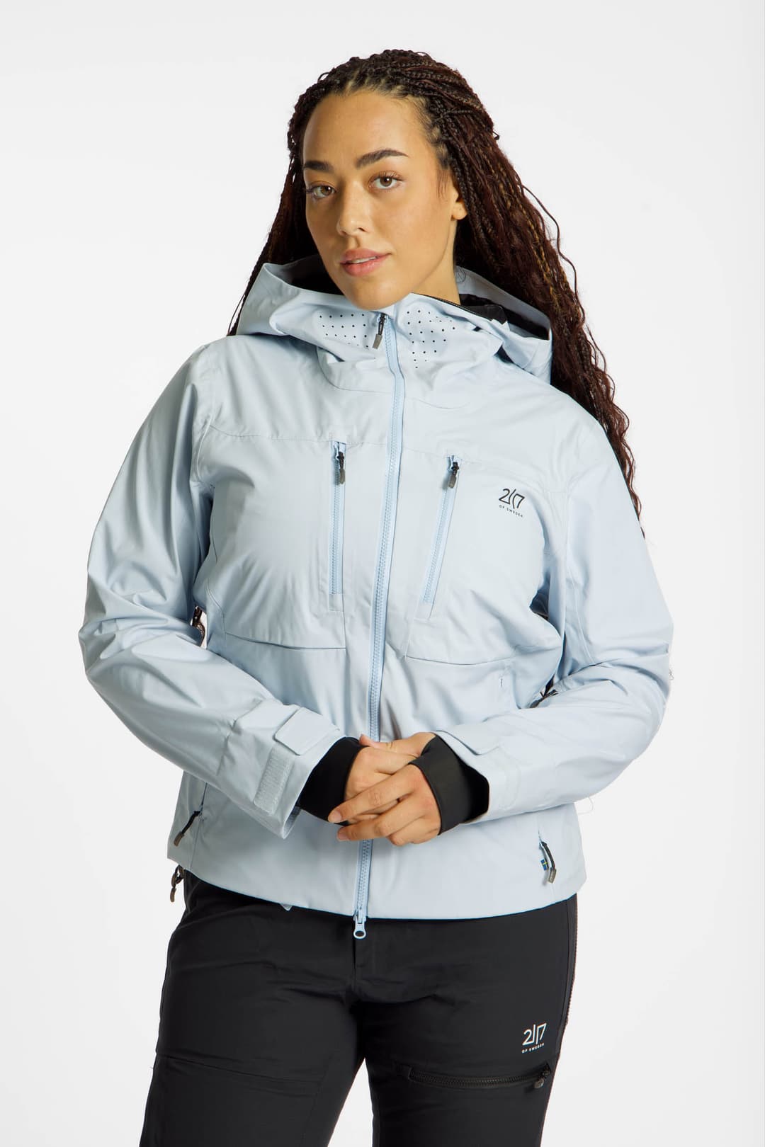 2117 OF SWEDEN Njarg 3L Damen Freeridejacke Blau, Damen, Größe: L