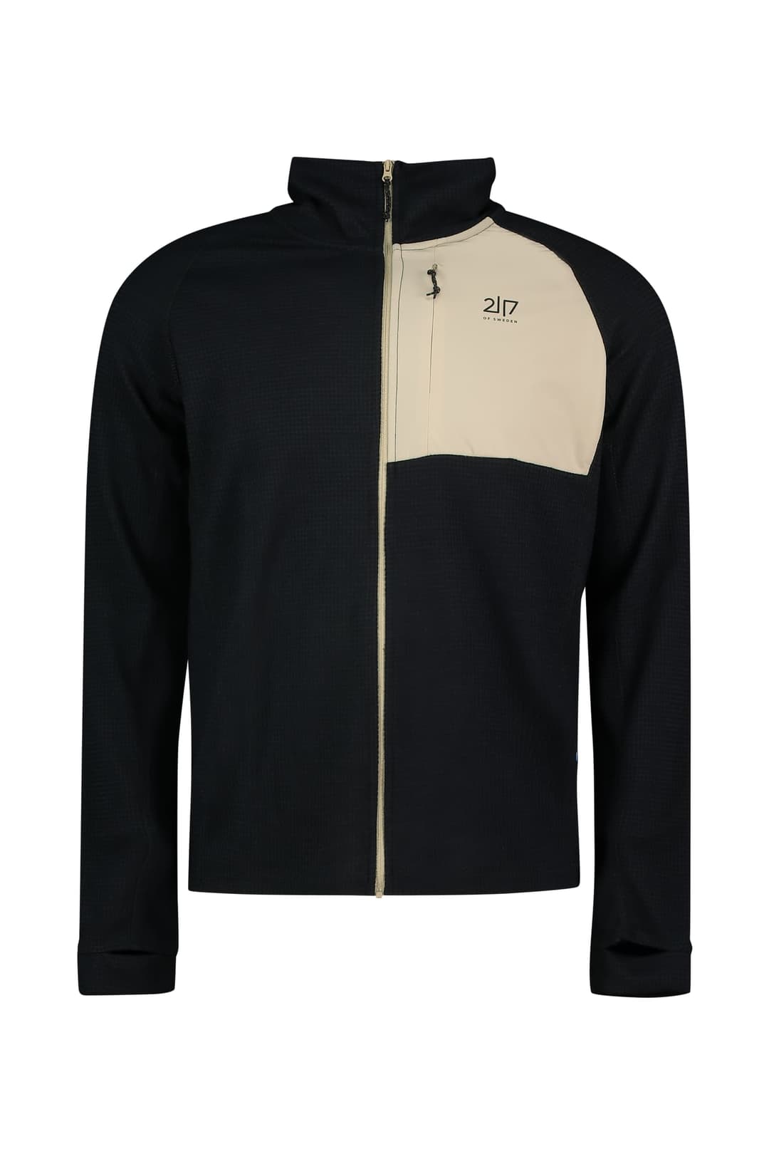2117 OF SWEDEN Hejsta Merino Herren Midlayer Schwarz, Herren, Größe: S