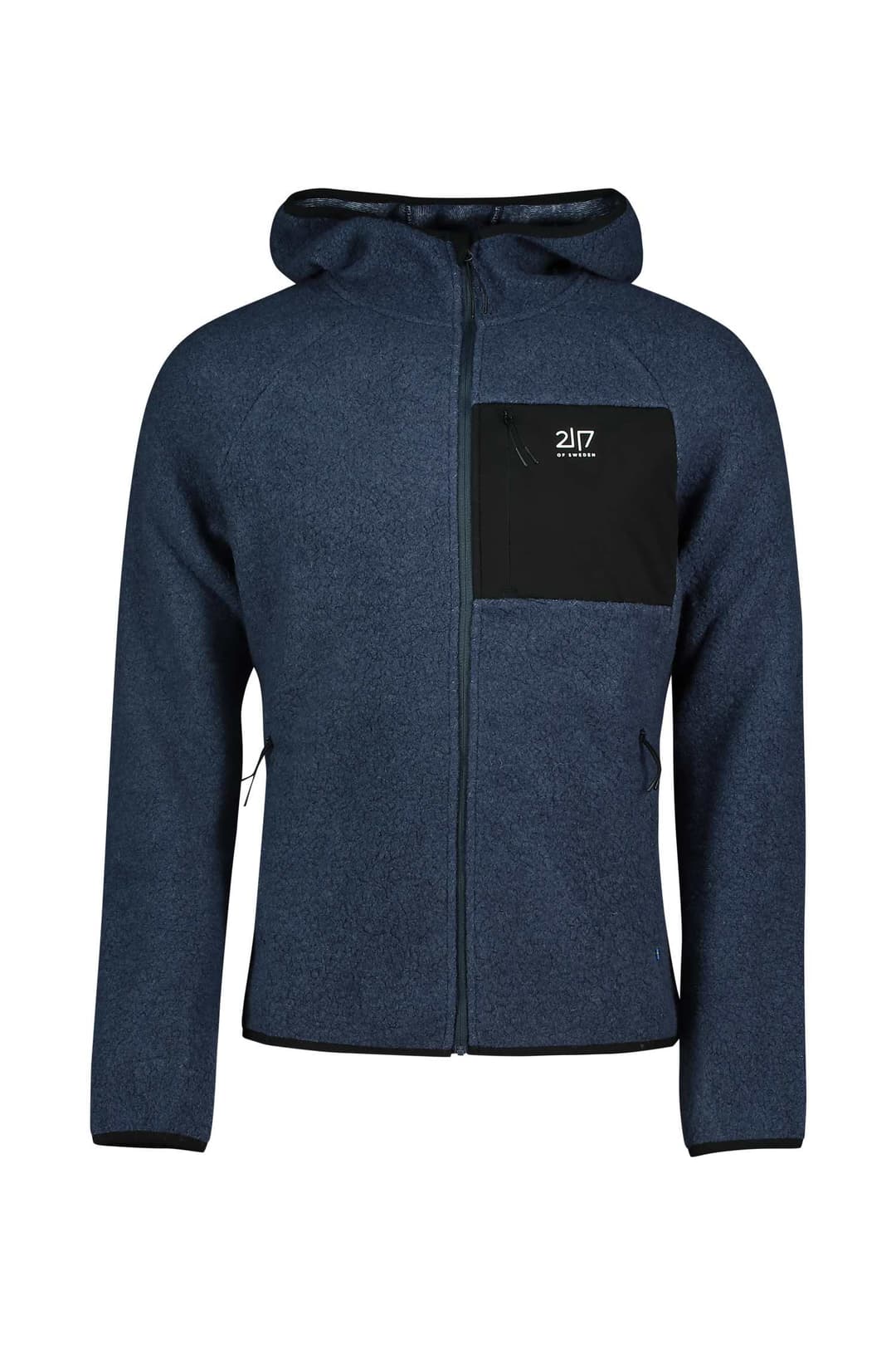 2117 OF SWEDEN Skord Wool Pile Herren Midlayer Blau, Herren, Größe: XL