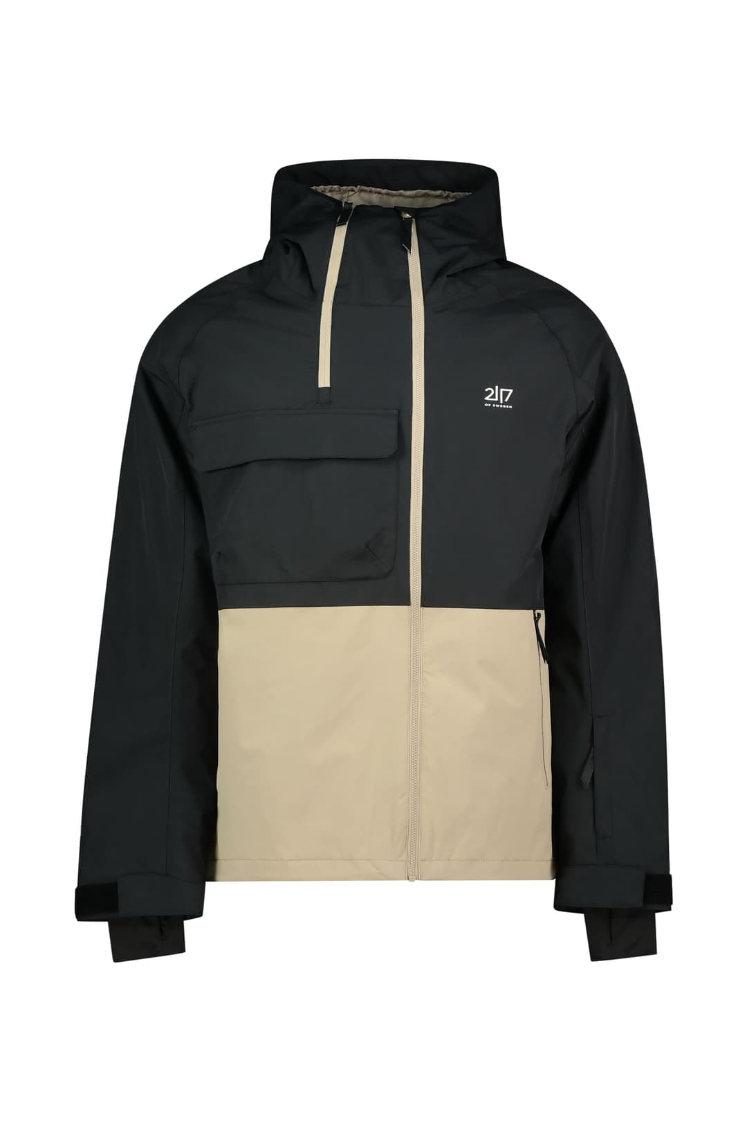 2117 OF SWEDEN Krasse Light Padded Herren Skijacke Schwarz, Herren, Größe: XL