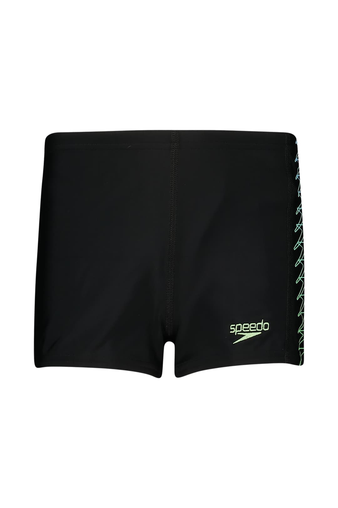 speedo Plastisol Placement Jungen Badehose Schwarz, , Größe: 128