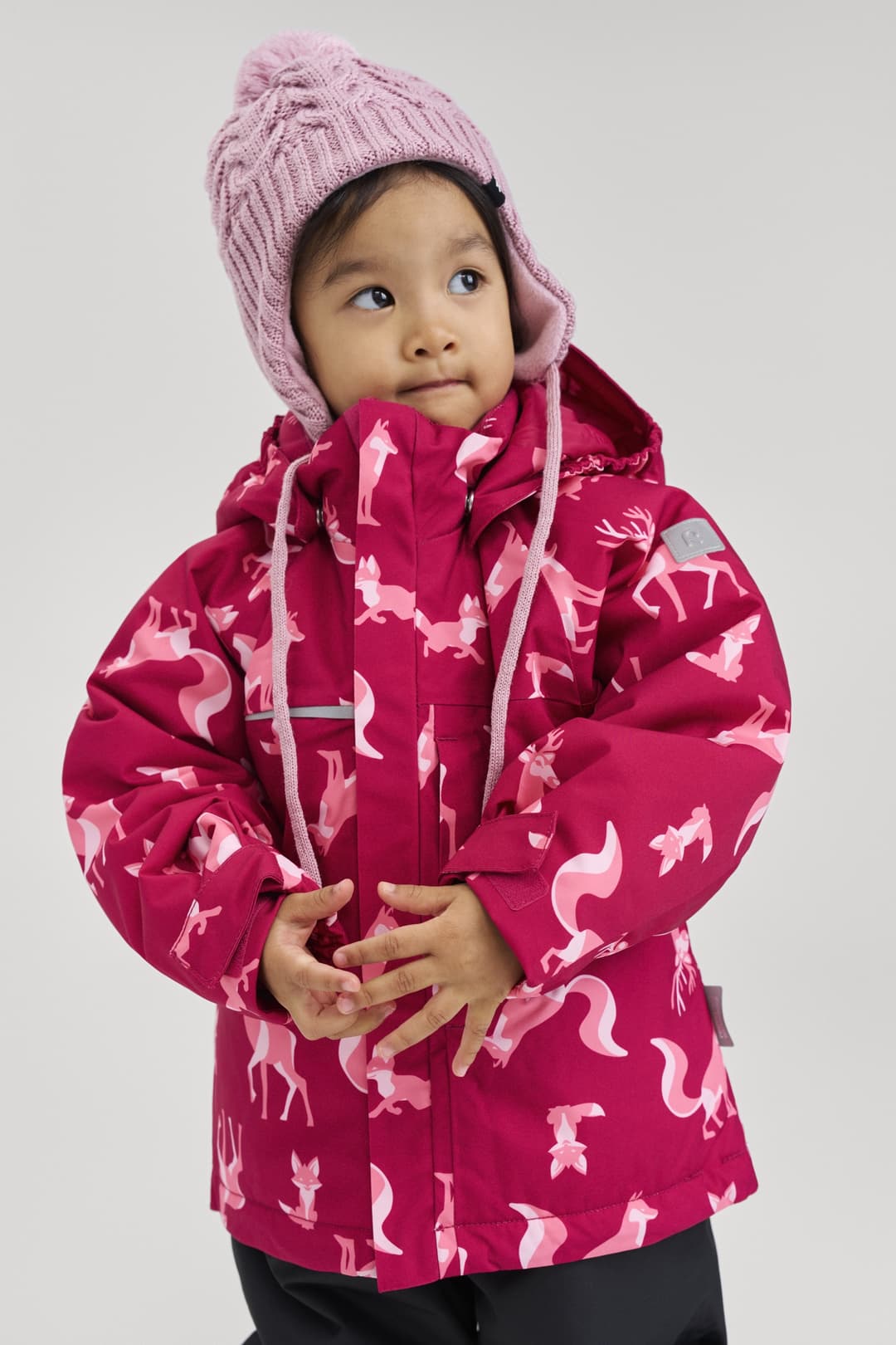 reima Parkkila Kleinkind Skijacke Pink, , Größe: 80