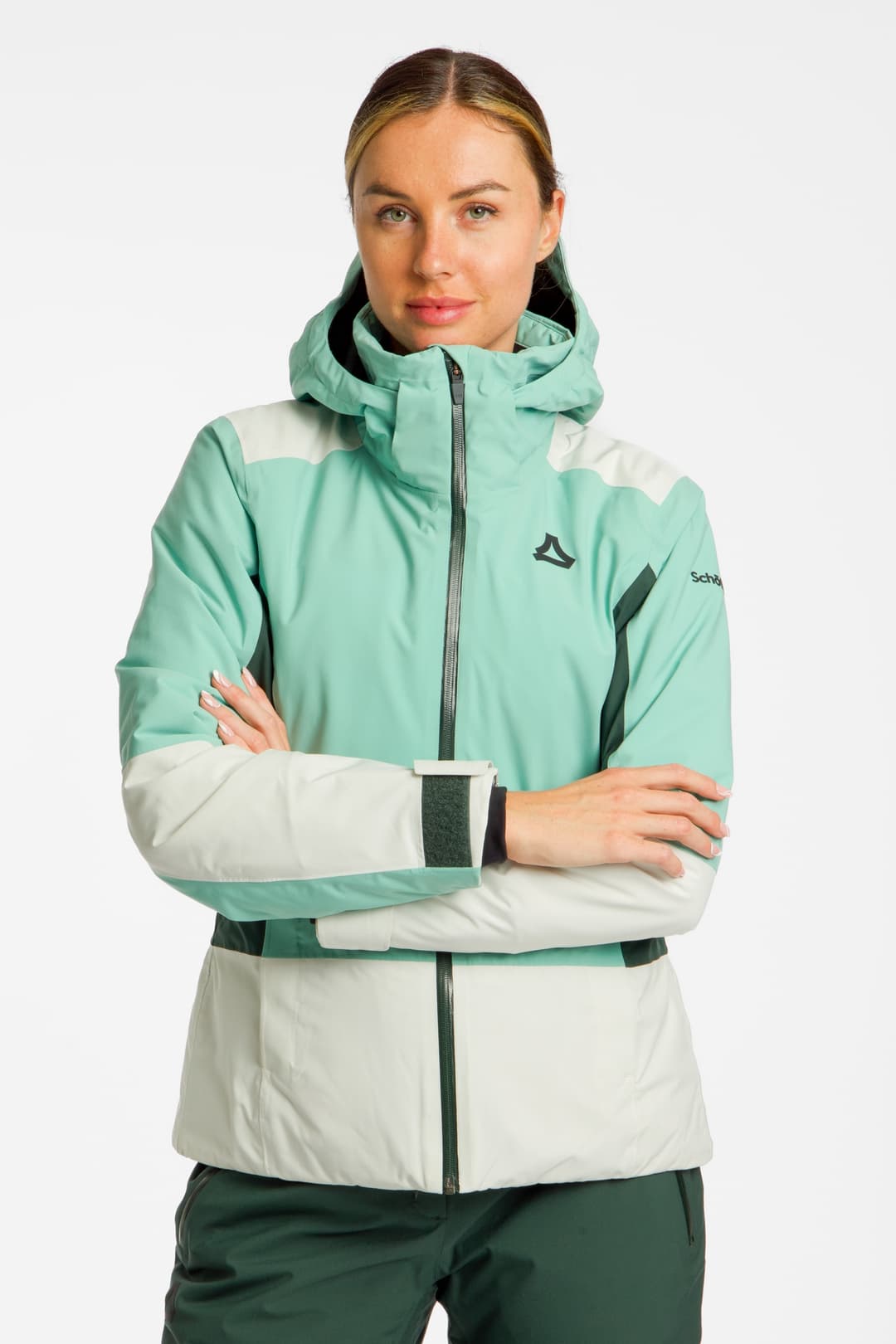 Schöffel Zandwel Damen Skijacke Grün, Damen, Größe: 36