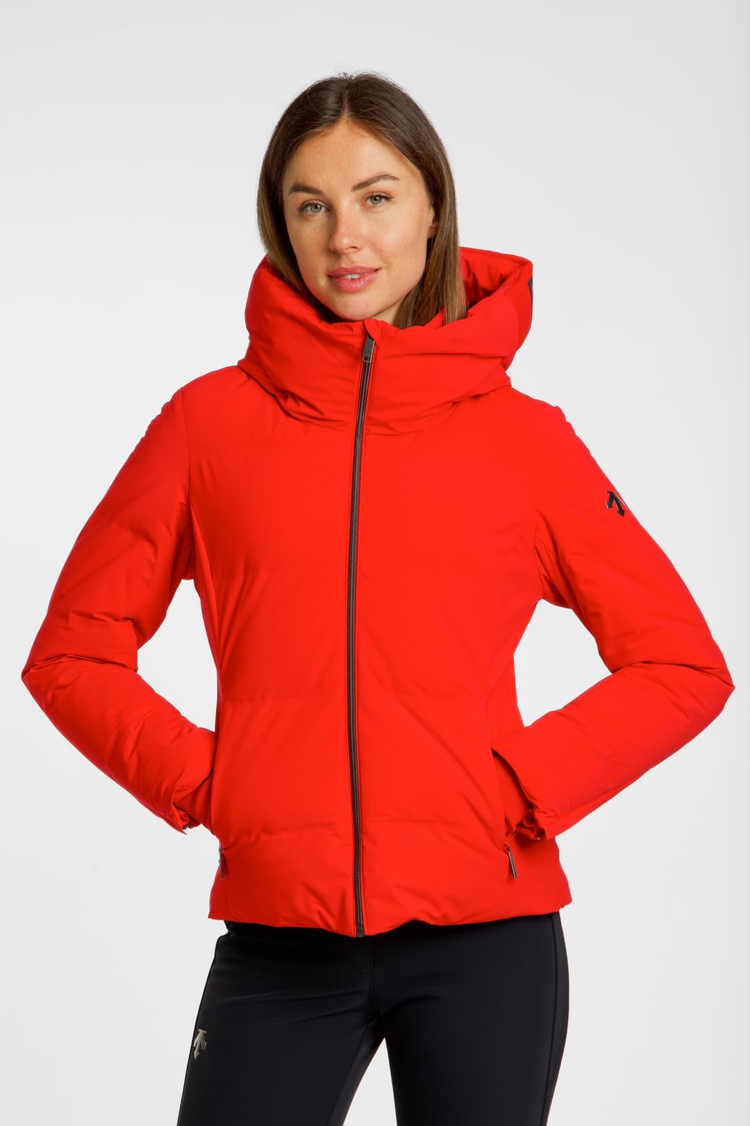 descente Down Damen Skijacke Rot, Damen, Größe: 44