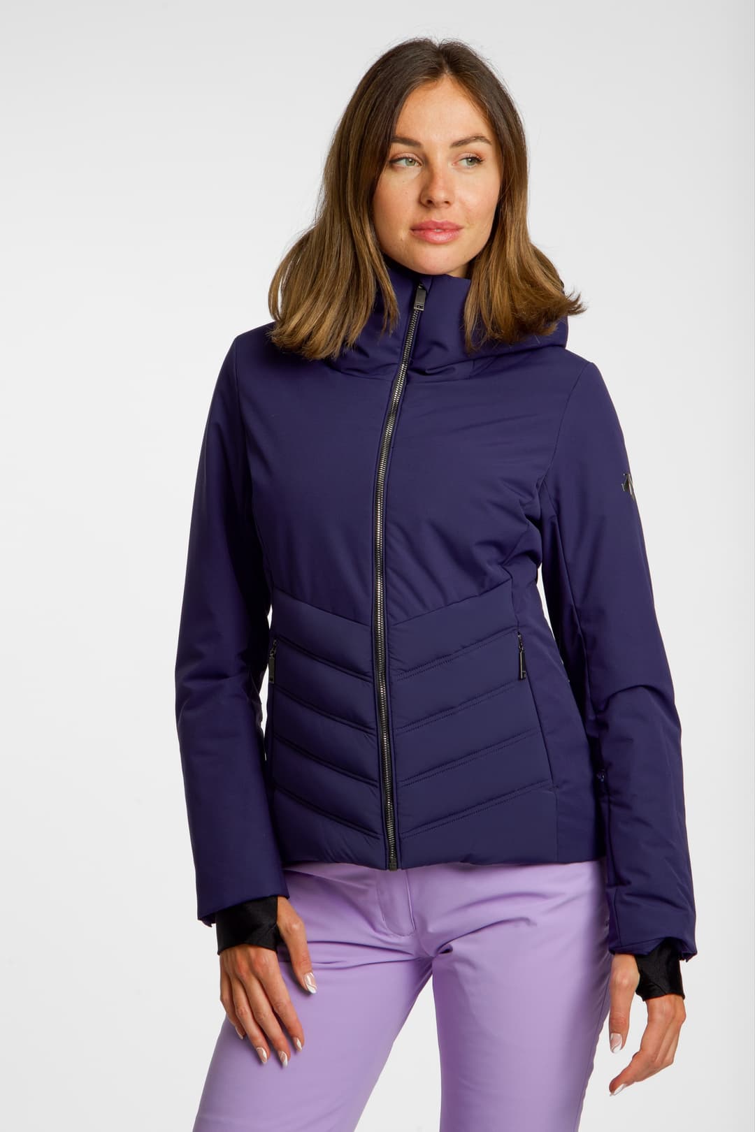 descente Insulated Damen Skijacke Blau, Damen, Größe: 36