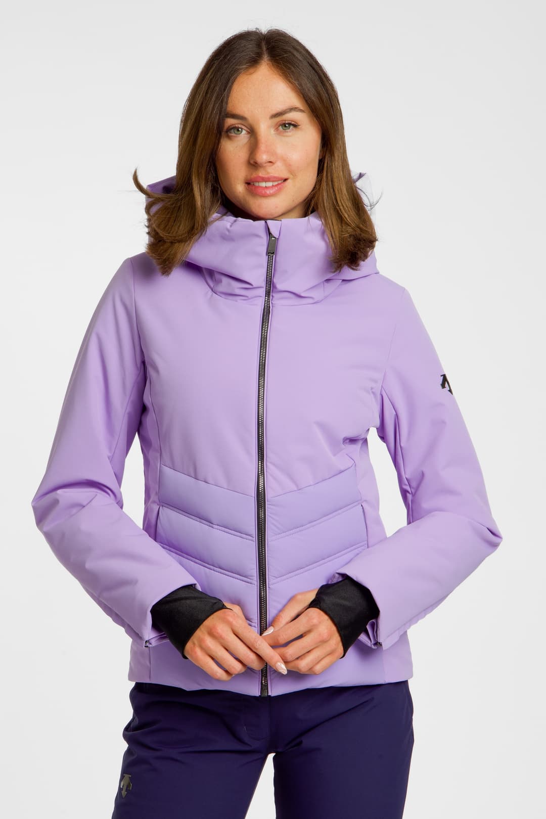descente Insulated Damen Skijacke Lila, Damen, Größe: 42