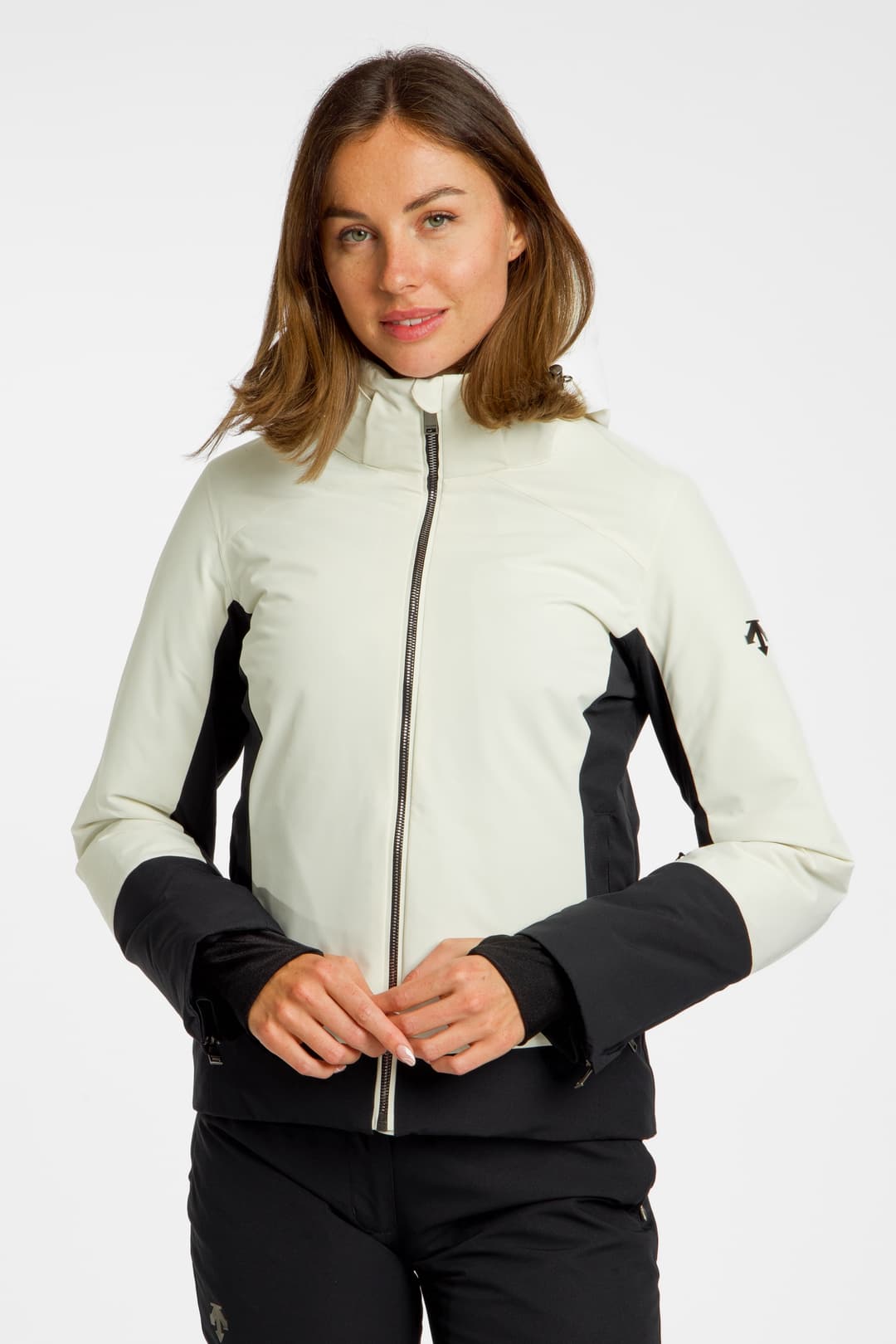 descente Insulated Damen Skijacke Weiss, Damen, Größe: 44