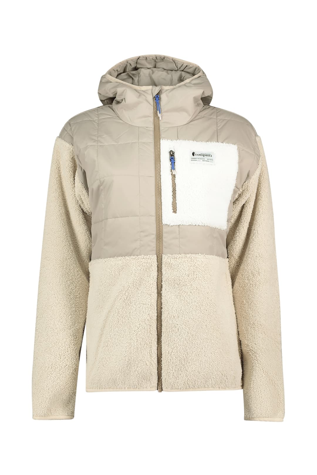 Cotopaxi Trico Hybrid Hooded Damen Midlayer Beige, Damen, Größe: XL
