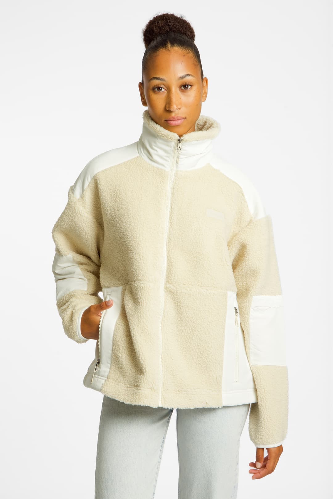 Cotopaxi Bacano Fleece Damen Midlayer Beige, Damen, Größe: L