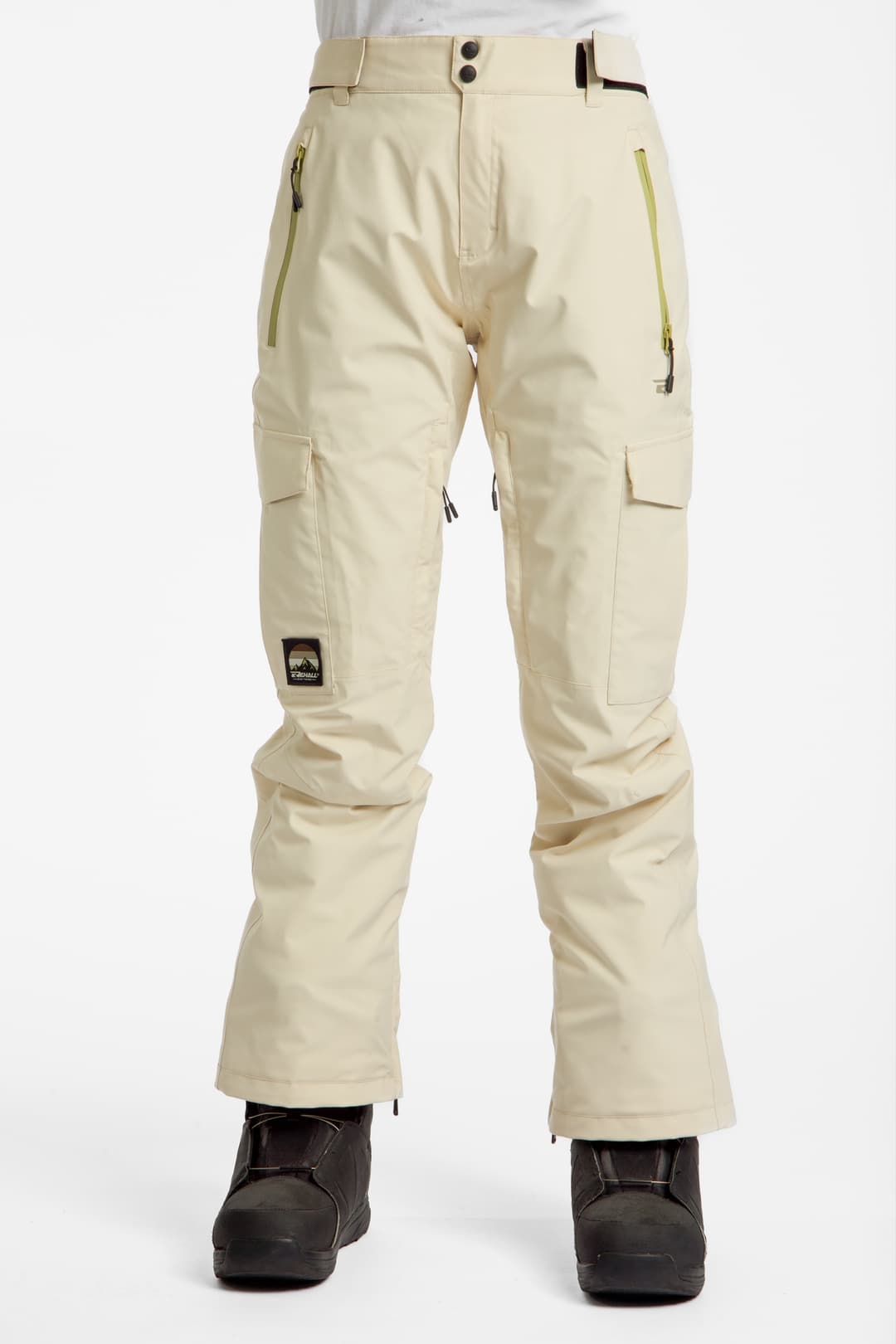 Rehall BLIZZ-R Damen Ski-/Snowboardhose Beige, Damen, Größe: L