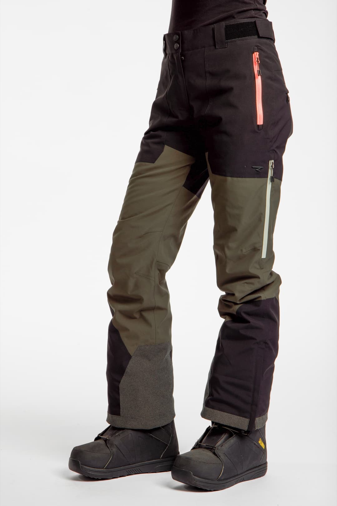 Rehall FEM-R Damen Ski-/Snowboardhose Grün, Damen, Größe: XL