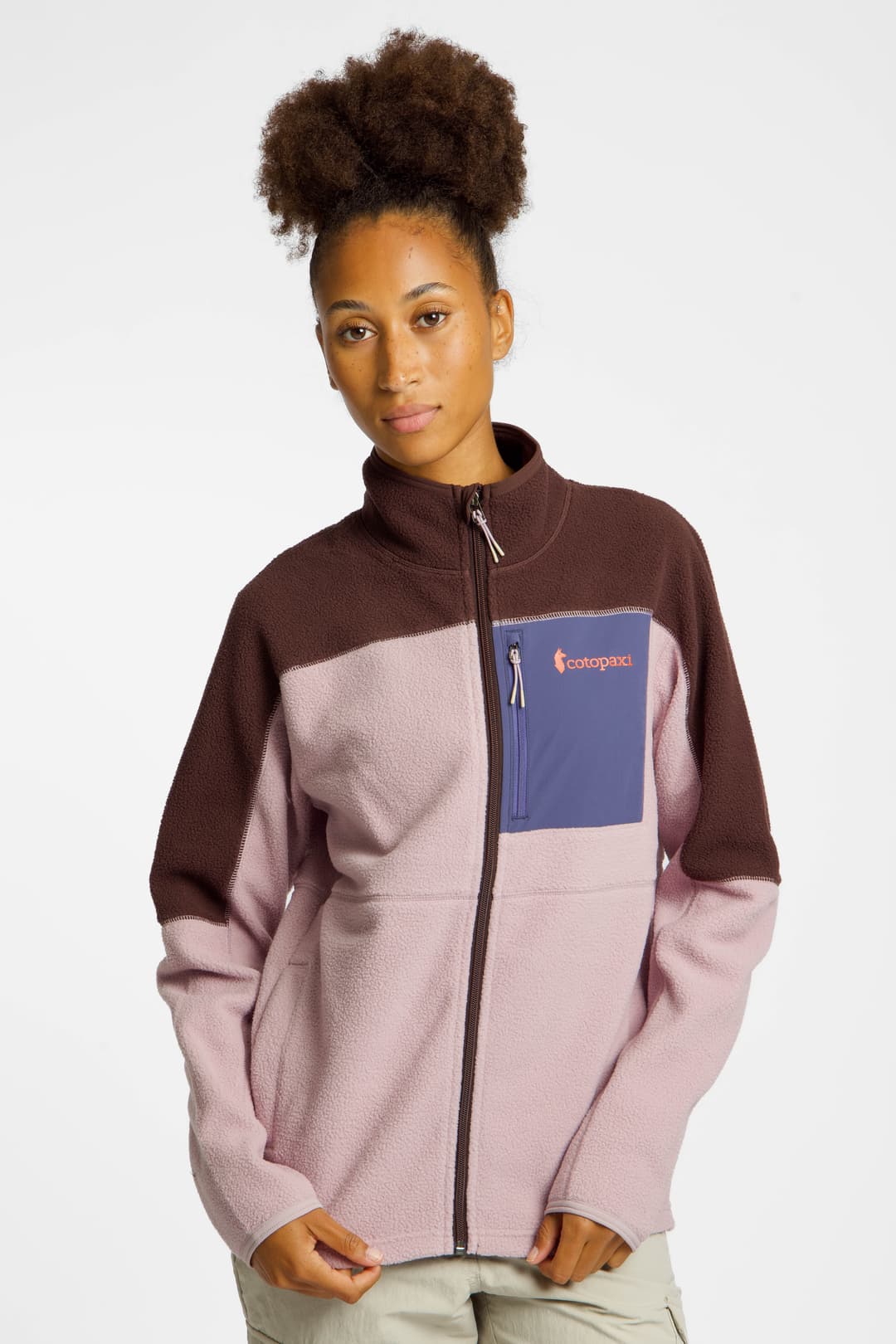 Cotopaxi Abrazo Fleece Damen Midlayer Lila, Damen, Größe: M