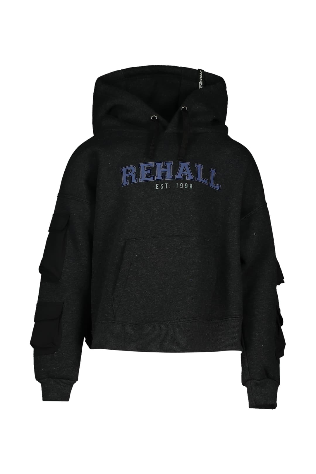 Rehall CARGI-R Mädchen Midlayer Schwarz, , Größe: 140