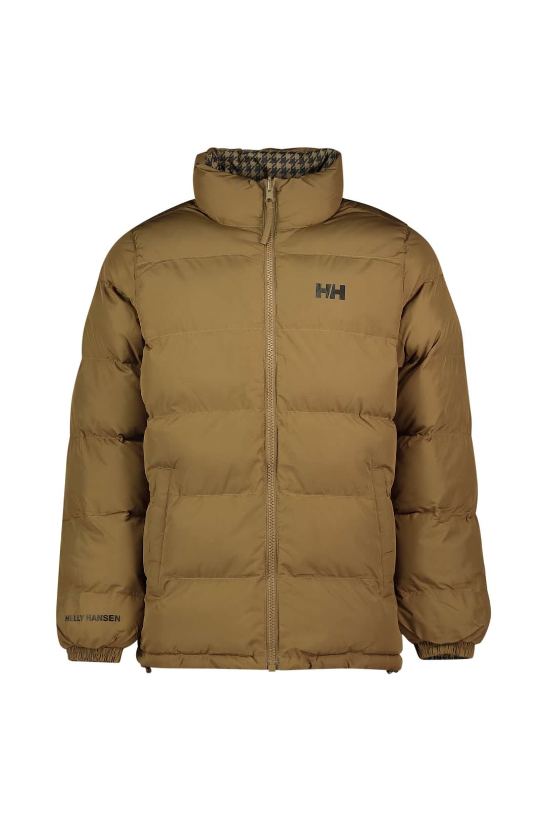Helly Hansen YU 23 Reversible Puffer Herren Winterjacke Braun, Herren, Größe: M