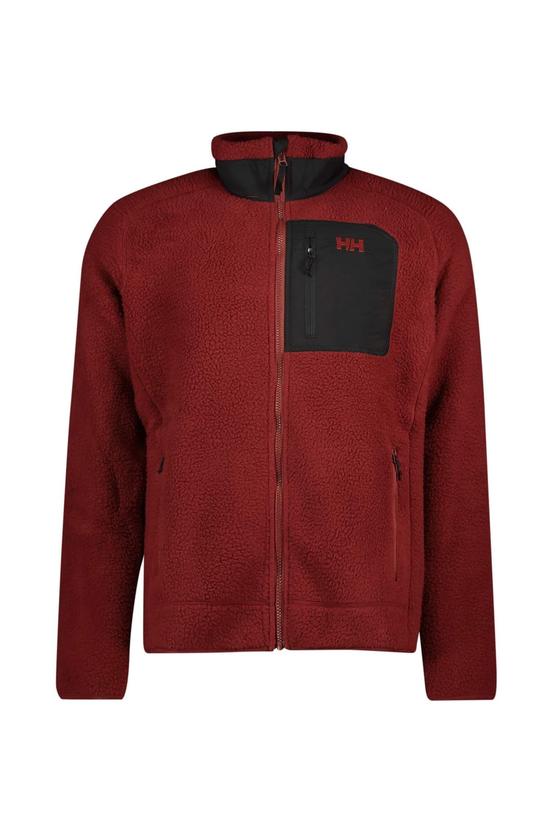 Helly Hansen Panorama Pile Block Herren Midlayer Rot, Herren, Größe: L