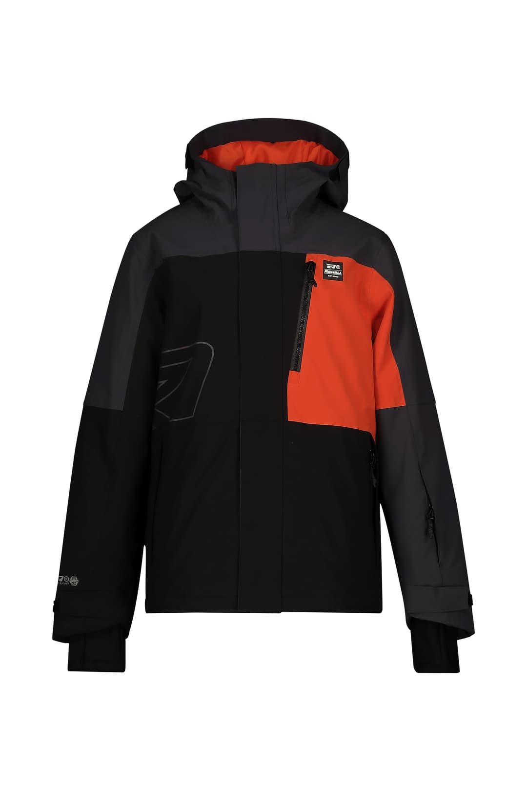 Rehall FREAK-R Jungen Ski-/Snowboardjacke Schwarz, , Größe: 128