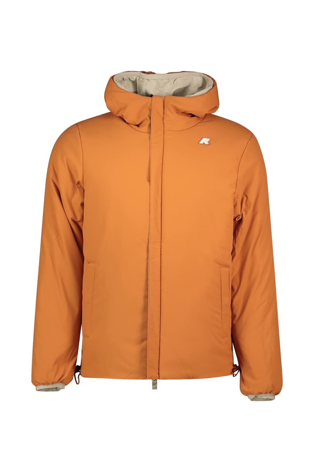 K-Way Jack St Warm Reversible Herren Outdoorjacke Orange, Herren, Größe: L