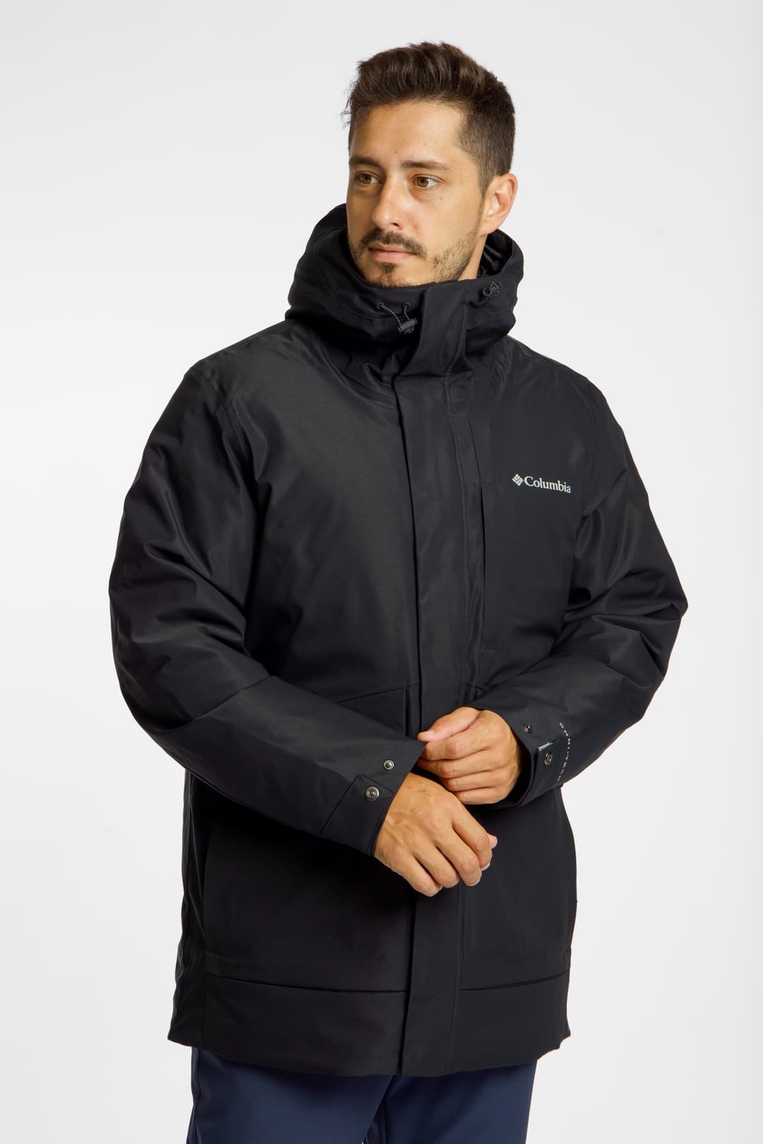 Columbia Street Heights™ Herren Daunejacke Schwarz, Herren, Größe: XL