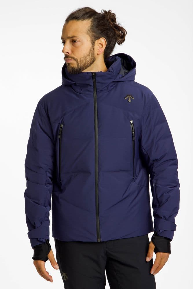 descente Down Herren Skijacke Blau, Herren, Größe: 48