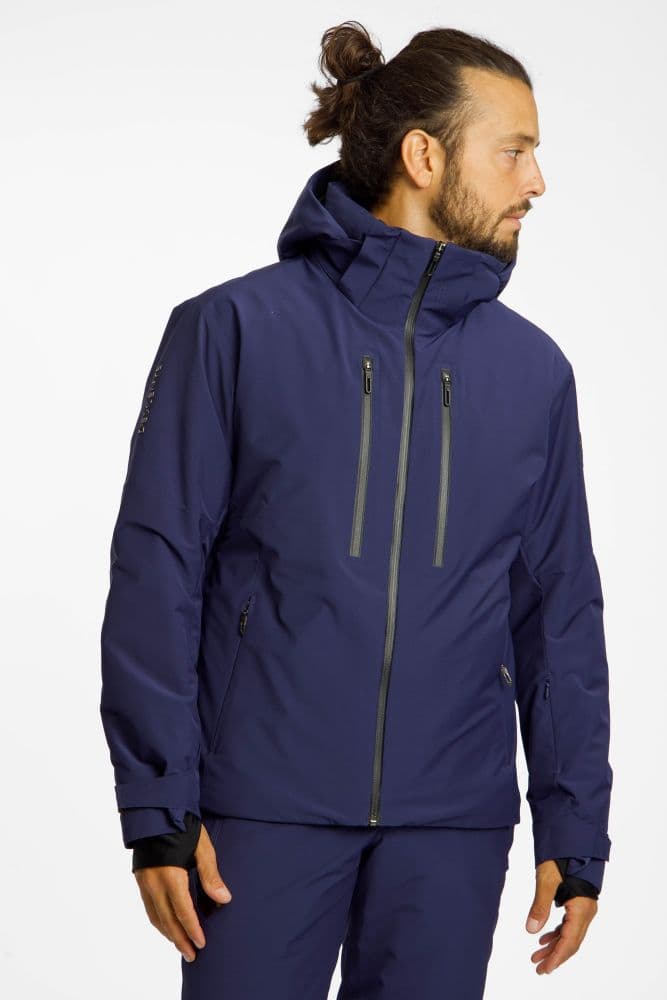 descente Insulated Herren Skijacke Blau, Herren, Größe: 50